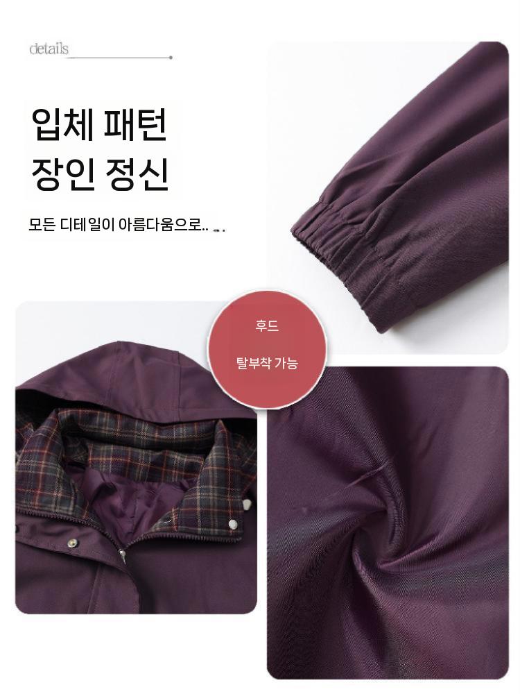 중년여성 블라우스 빅사이즈 반팔 - 상세 이미지 4