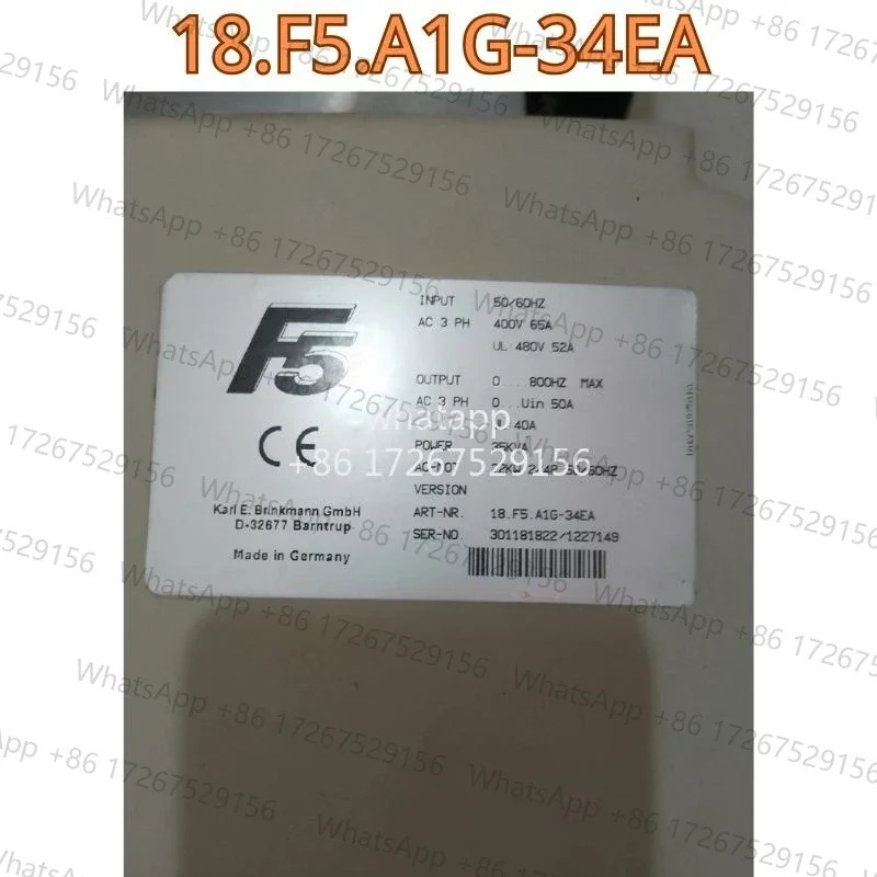 초침 주파수 변환기 18. F5. A1G-34EA 18F5A1G-34EA 기능 리퍼 OK