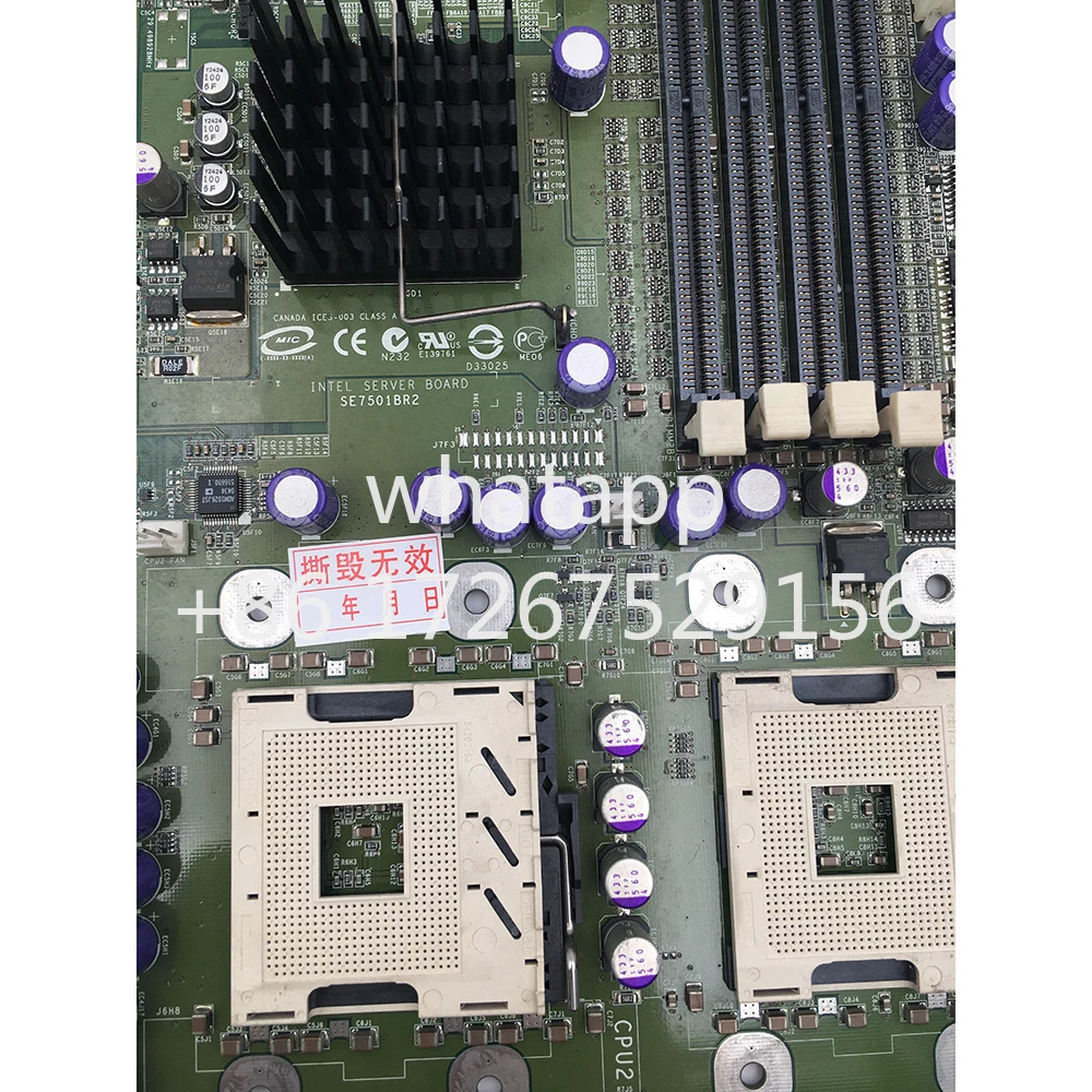 intel호환 SE7501BR2 U320 SCSI RAID 리퍼서버 마더보드 고품질