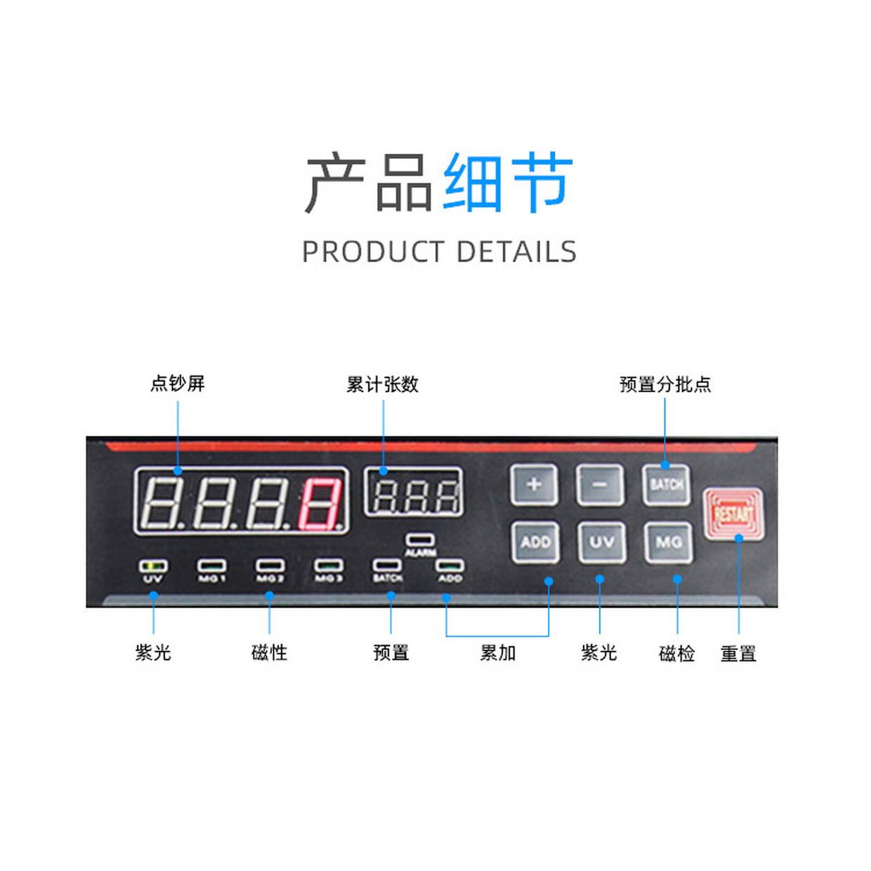 플러그 장착된 디스플레이가 USD 비고 갖춘 220V 디스플레이 기능을 저가 2108UVMG LED UVMG 찍기 2108UVMG 220V 비고 플러그 찍기 - 상세 이미지 3