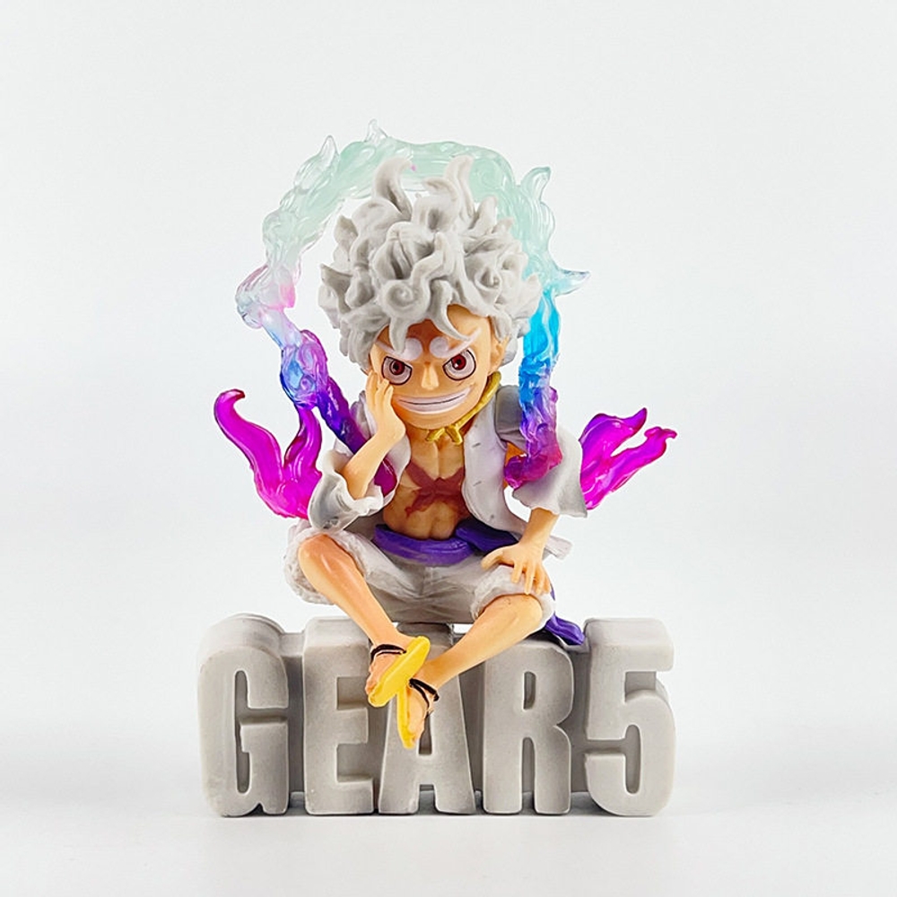 원피스 루피 니카 피규어 9cm 미니 데포르메 태양신 스태츄 소장용 해외판 SD 니카 (16cm) 봉투포장 - 상세 이미지 4
