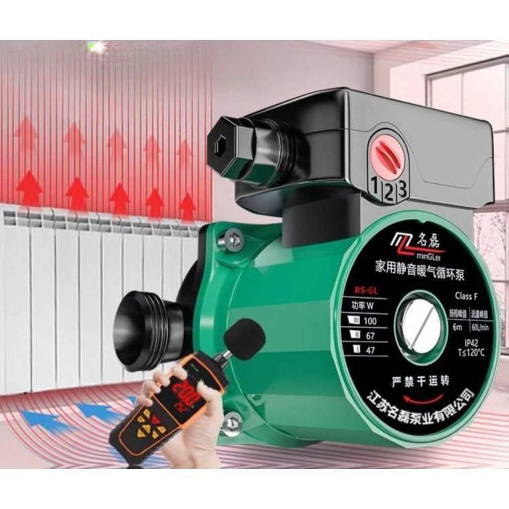 보일러순환모터 부스터 100W1인치 1 판열교환기 저소음 바닥 급탕순환펌프 1개월 난방 가정용 고열용 1 100W1인치 1개월 - 상품 이미지