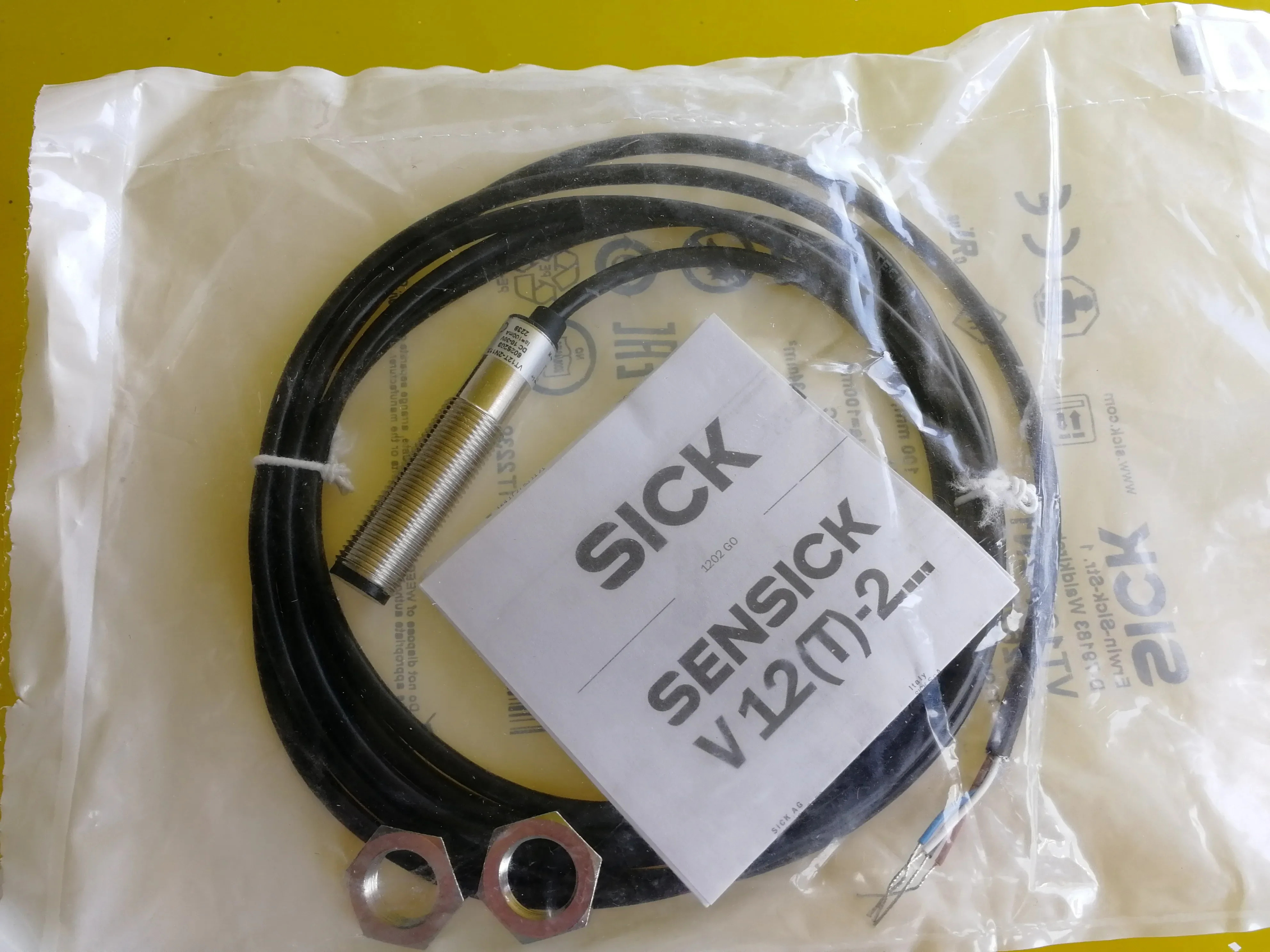 2025.4 SICK 센서 6026209 VT12T-2N112는 되며