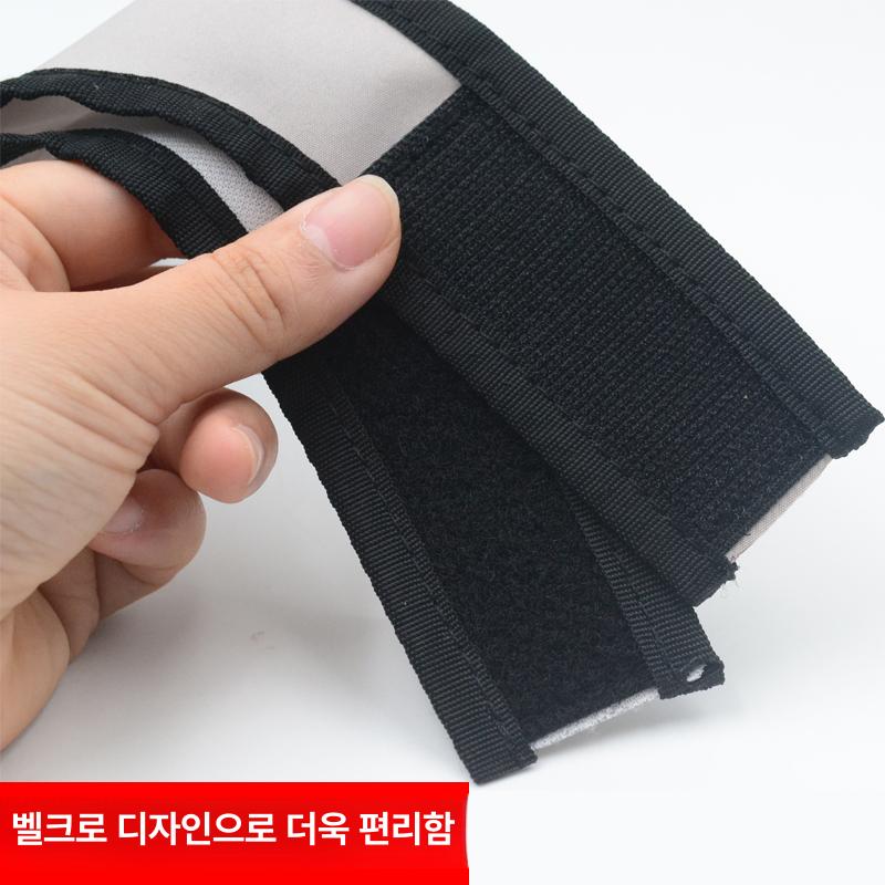 맨발 밴드 커버 어싱 덧신 프리사이즈 보호 패브릭 제품 스트랩 거실화 실내화 통기성 - 상세 이미지 4