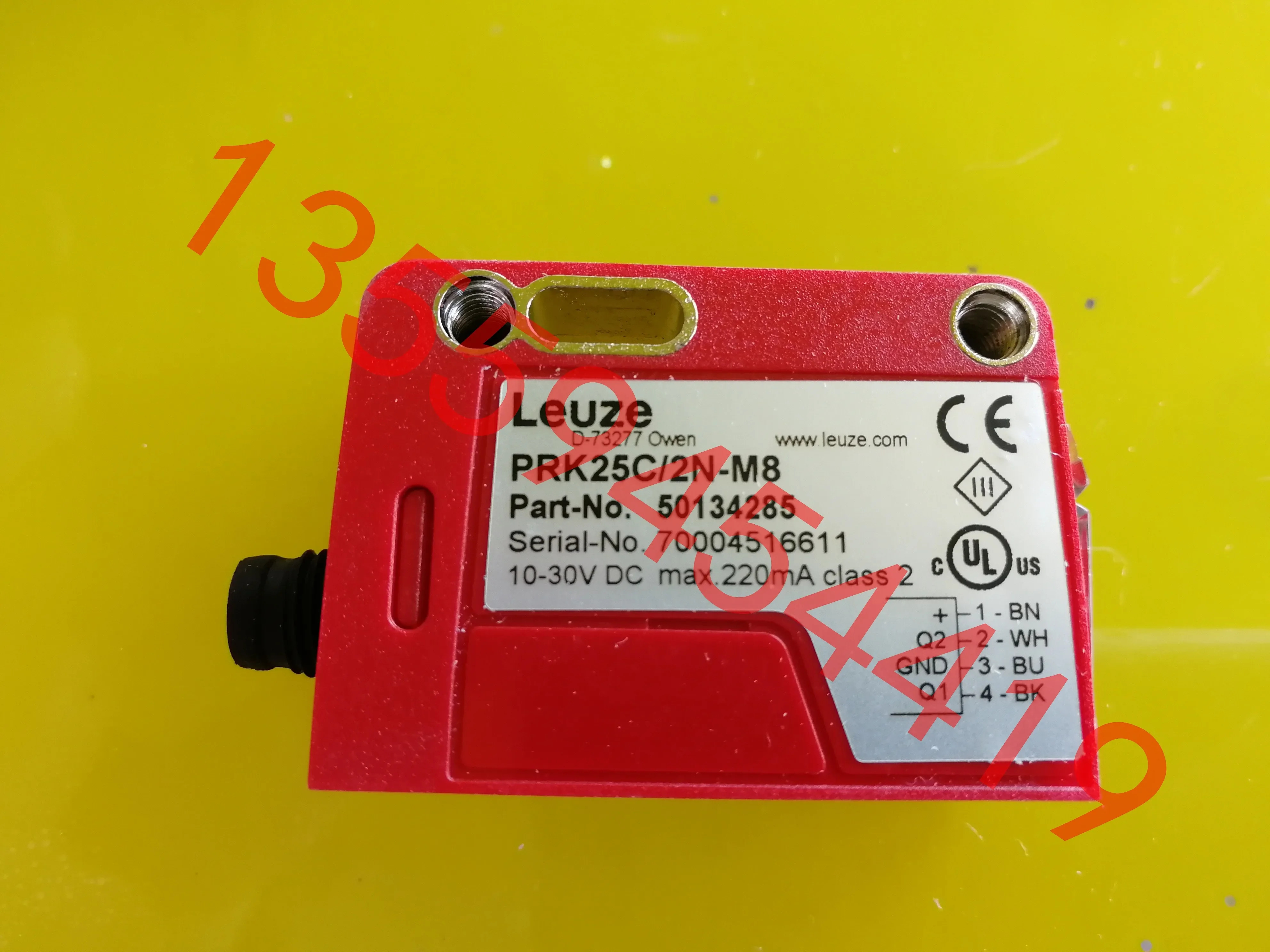 2025.4 LEUZE 간편 측정 광전센서 PRK25C/2N-M8 PRK25C/4P-M8