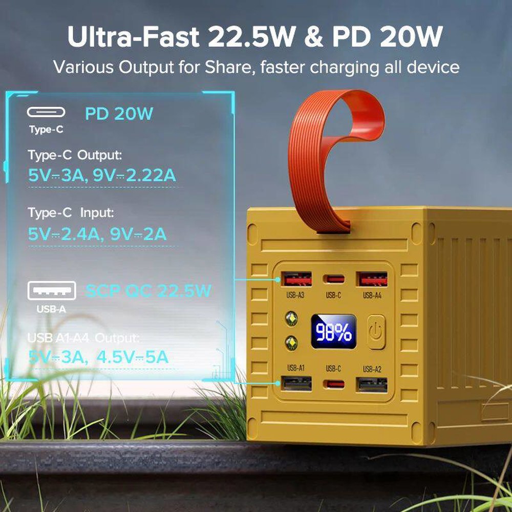 QOOVI 초경량 5W PD 21700 호환용 65W 22 - 상세 이미지 3