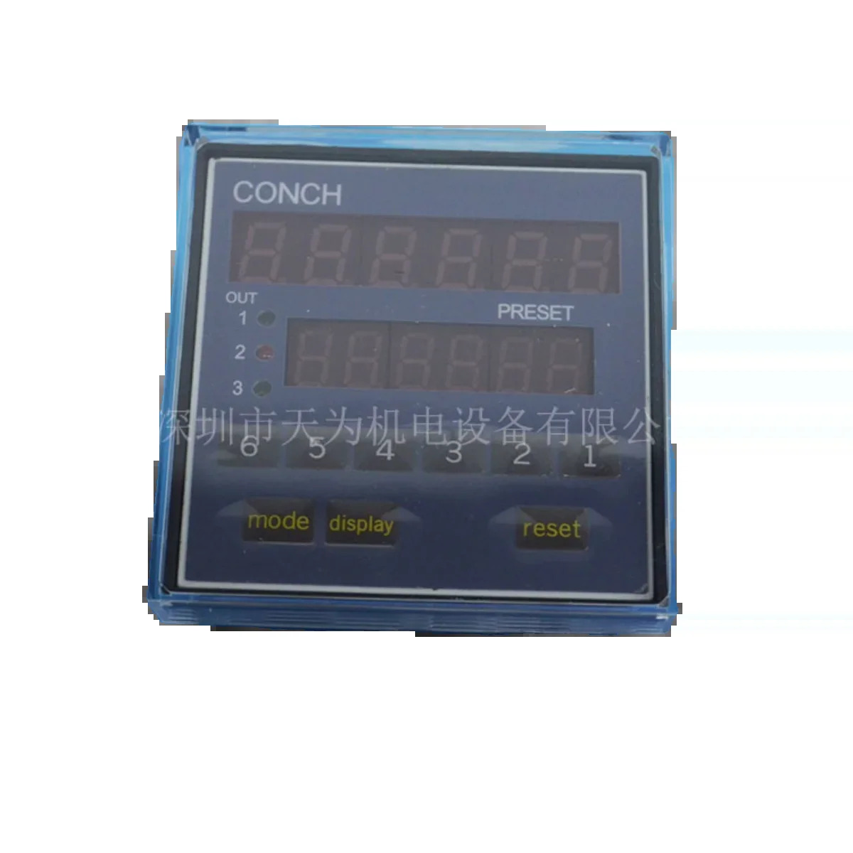 2025.4 원본/ 대만성 Qisheng /CONCH 카운터 CA-61K-N-RS232