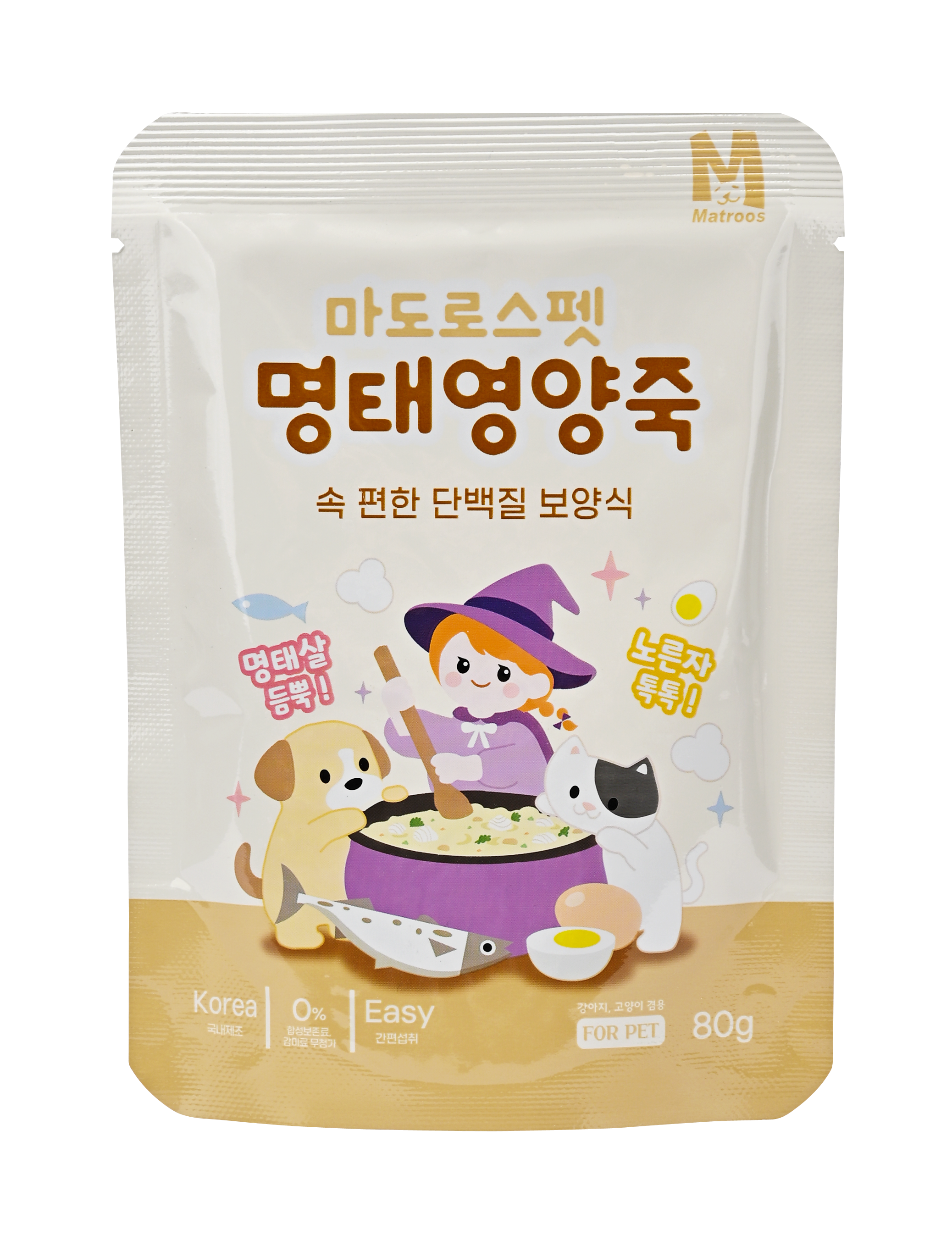 반려동물 영양보양식 명태영양죽 강아지 고양이 전연령, 240g, 1개 - 상세 이미지 2