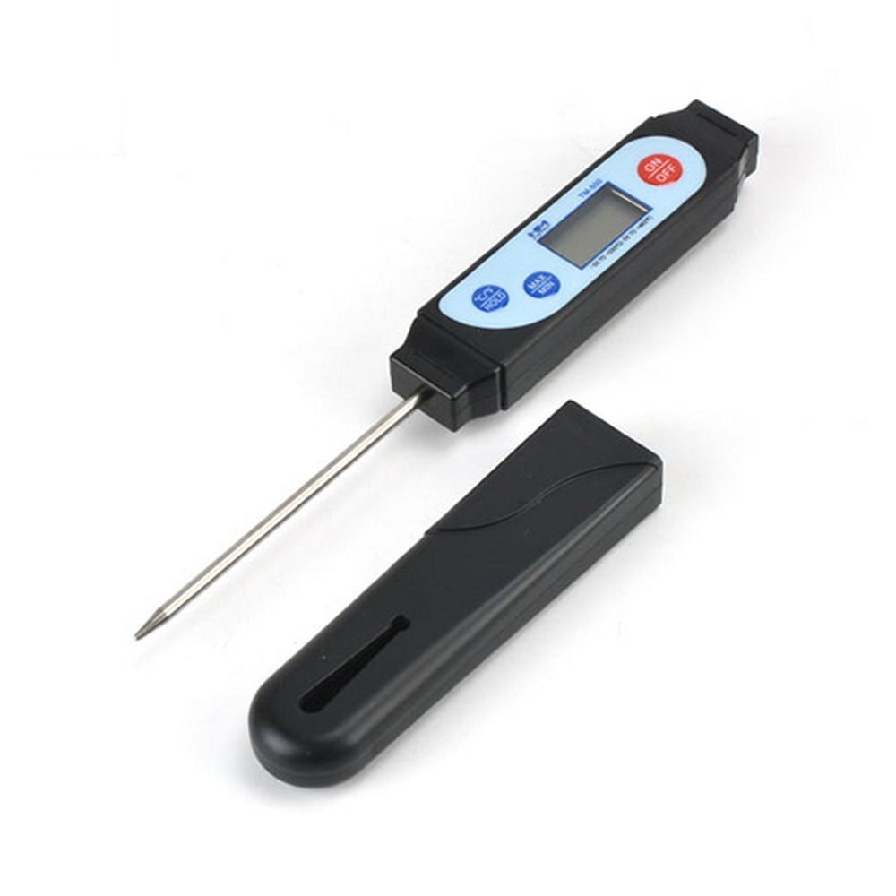자동켜짐음식측정디지털온도계 자동꺼짐베이킹용탐침온도계 핀돌출형제빵용 19cm - 상품 이미지