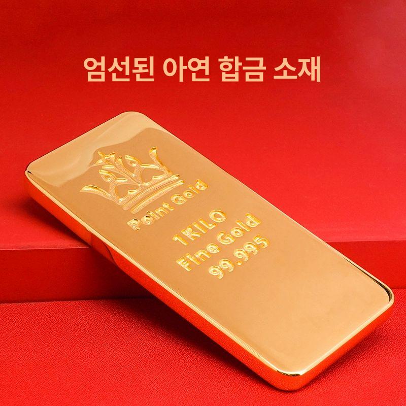 모조 금괴모형 황금 골드바모형 가짜골드바 가짜금 모형소품 기념품 장식용 - 상세 이미지 2