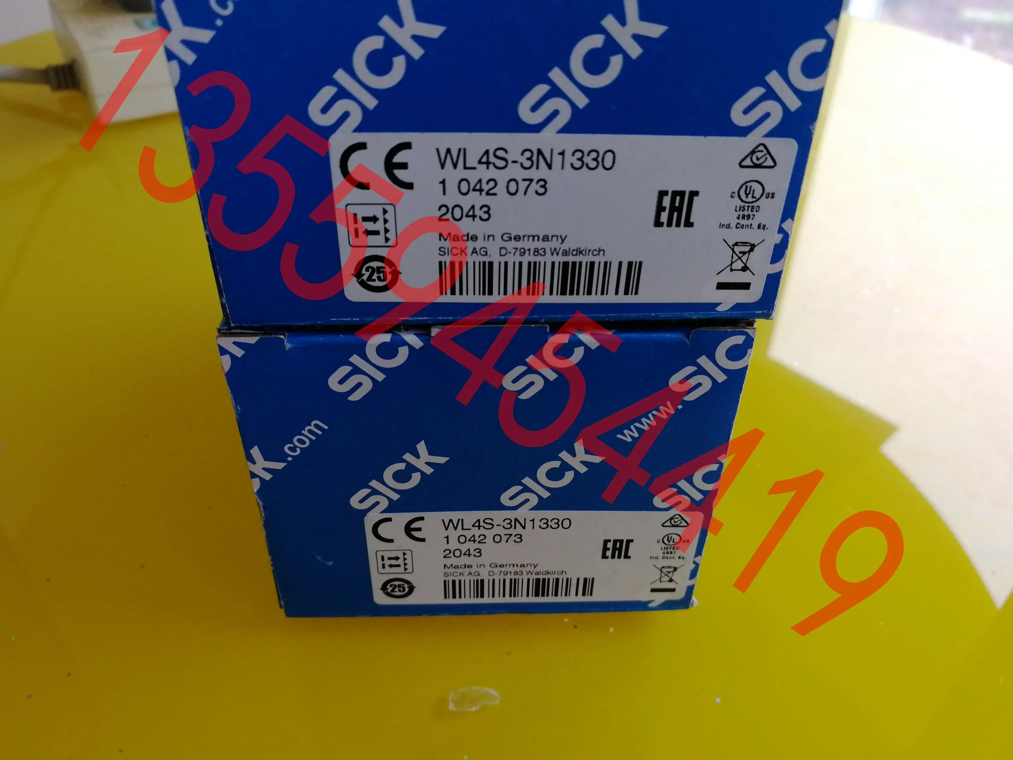 2025.4 SICK 광전센서 1042073 WL4S-3N1330 원본 WL4S-3F3130