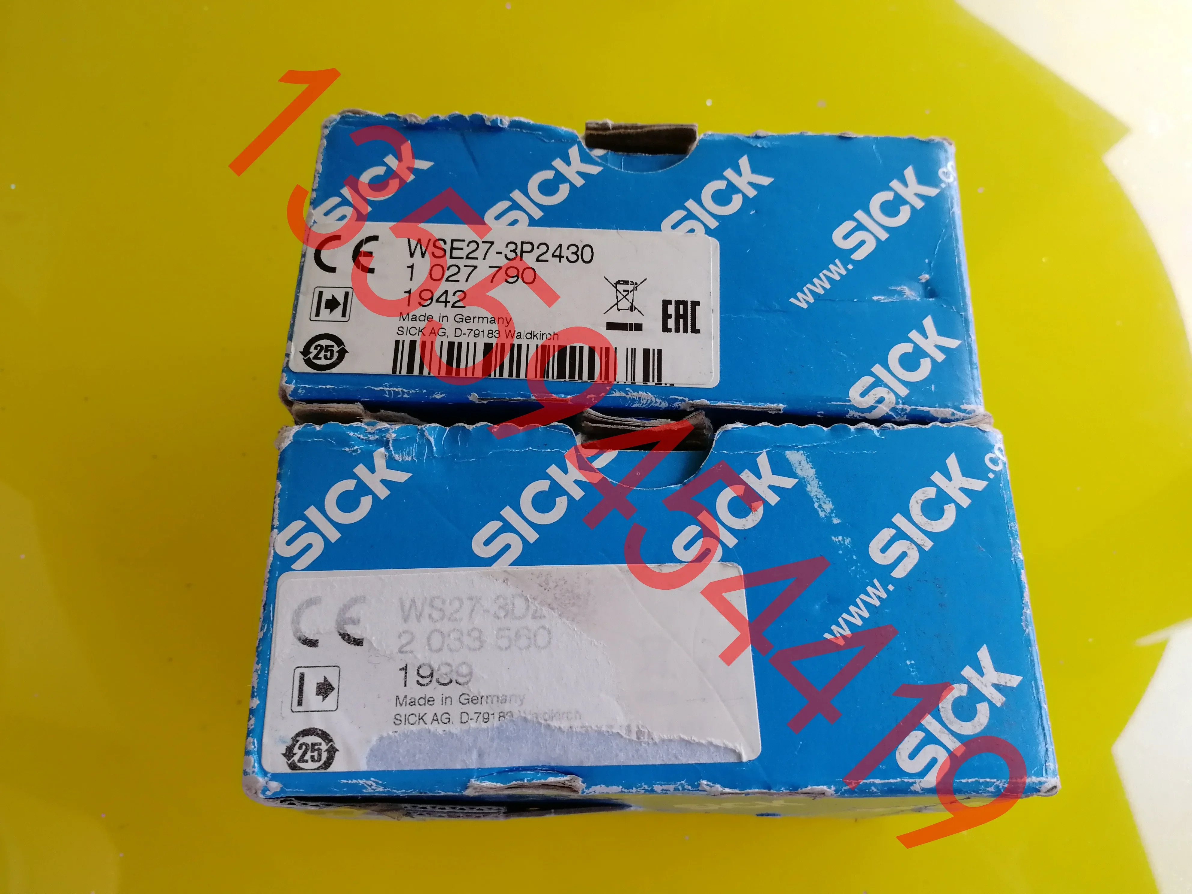 2025.4 SICK 센서 1027790 WES27-3P2430 포장 오리지널 교섭