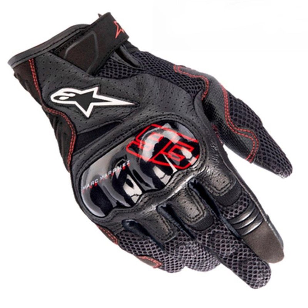 Air V2 Alpinestars 357051812 장갑 경량 SMX 모터사이클 M 흑백 터치 - 상세 이미지 2