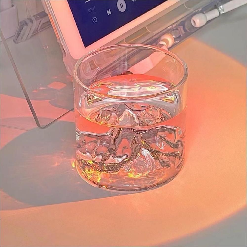 빙산 언더락 유리컵 일반양주잔 맥주잔 업소용 글래스 위스키잔 홈카페 하이볼 세트 매트리스 - 상세 이미지 5