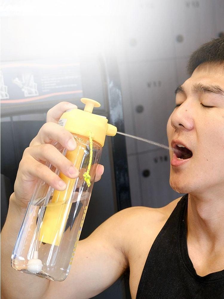 스포츠 러닝물병 등산 런닝 보틀 야외 워터컵 조깅 분사 스프레이물통 미스트물병 - 상품 이미지