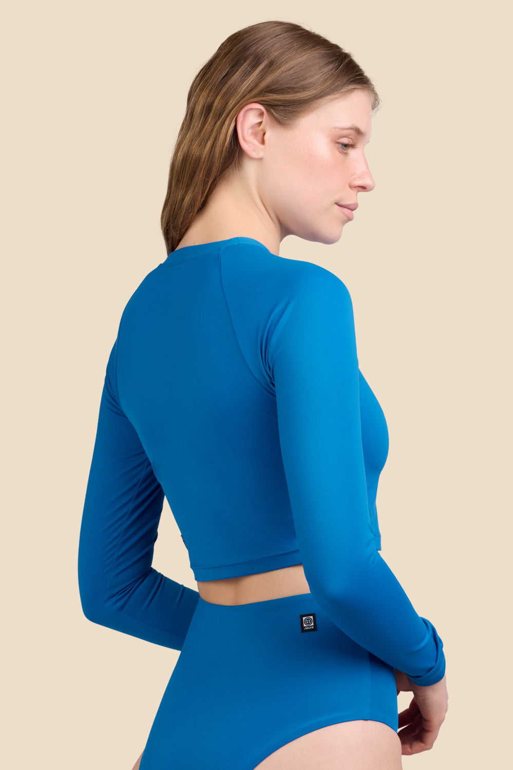 졸린 래쉬가드 Moana Long Sleeve Cropped Blue Moon - 상세 이미지 3