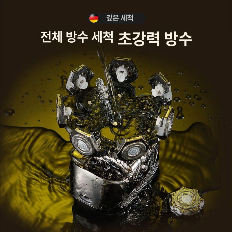 셀프 이발기 휴대용 세트 가정용 머리 기본 관리 삭발 충전 남성용 트리밍 스킨헤드 - 상세 이미지 3