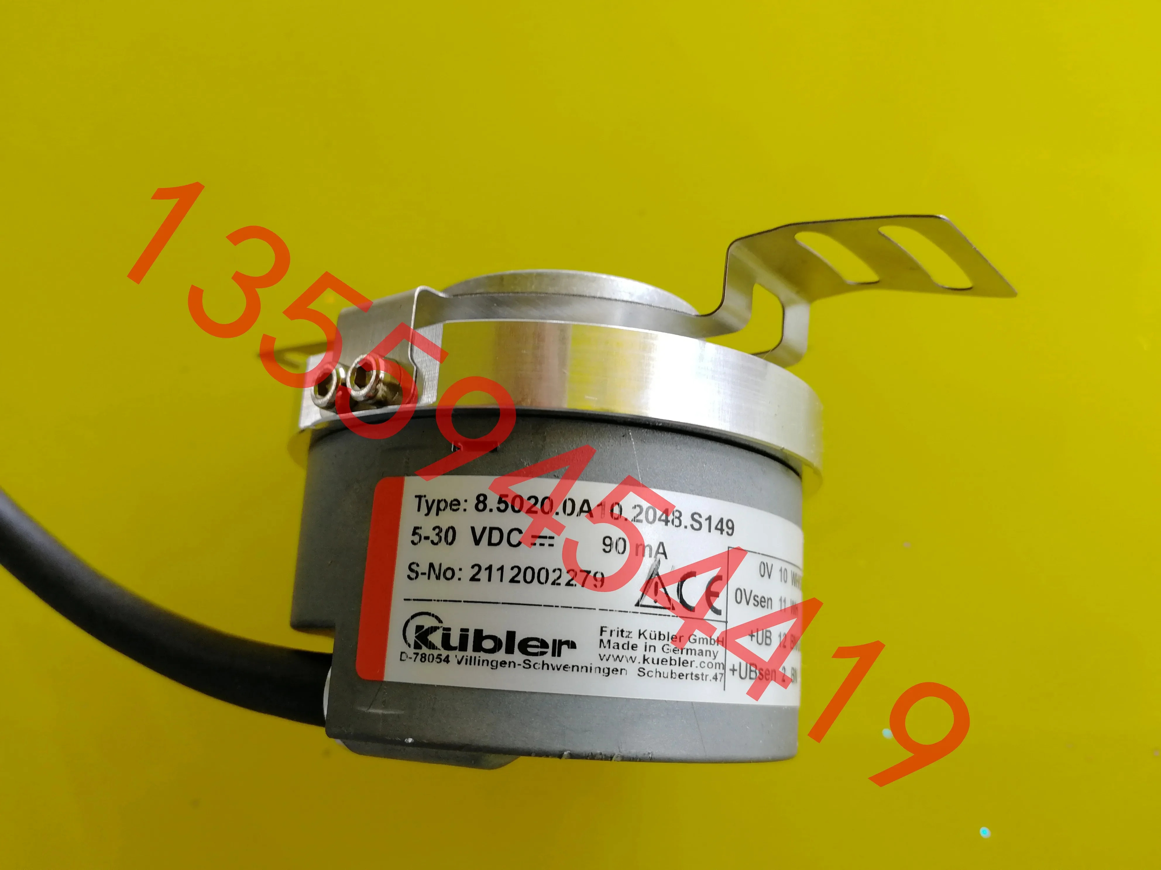 2025.4 Kubler 인코더 8.520.0A10.2048.S149 납품