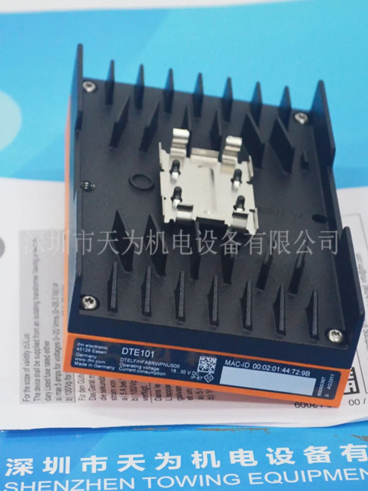 2025.4 독일 IFM Yifumen RFID 추정 장치 LF/HF DTE101 DTE104