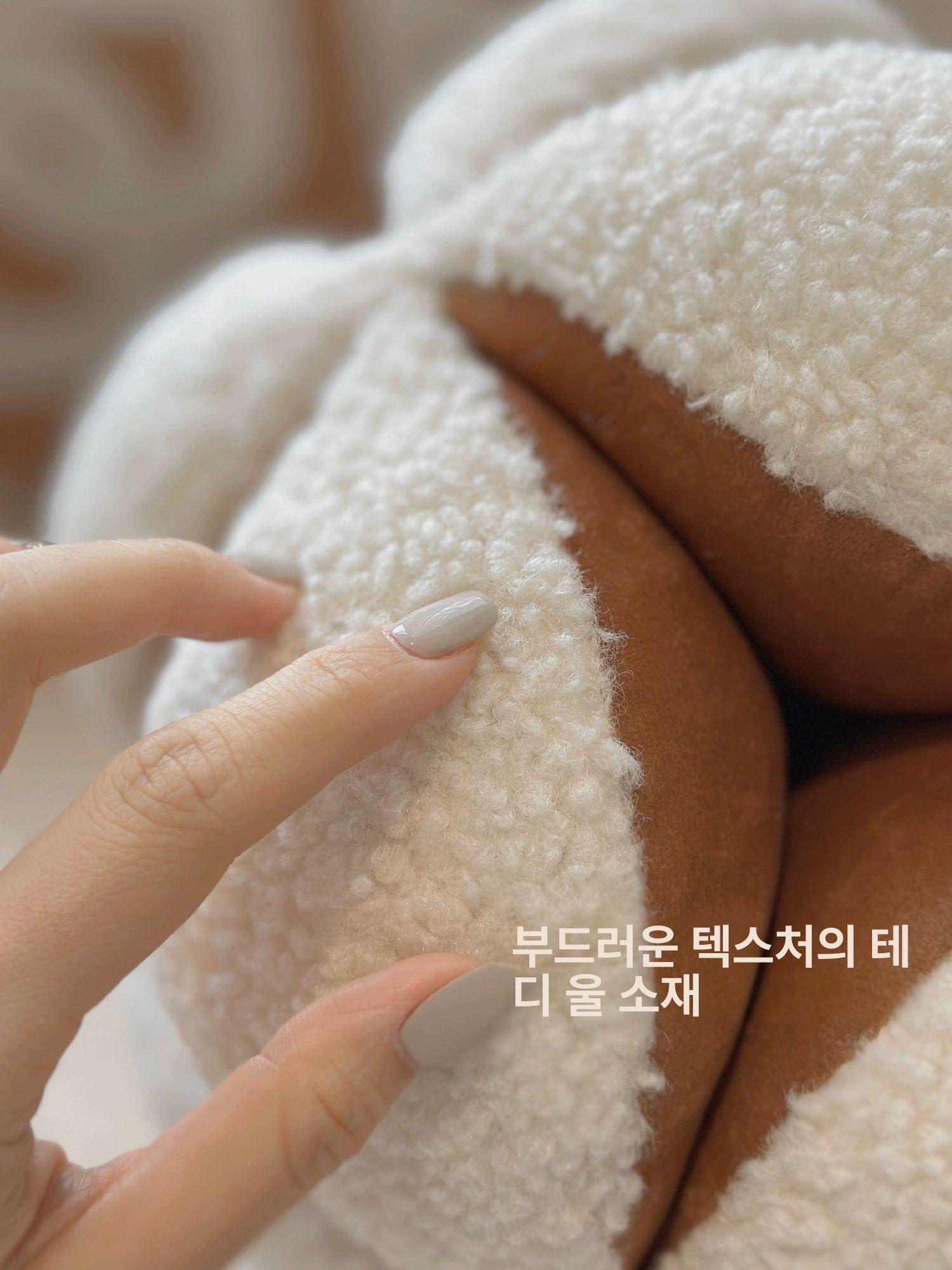 둥근 등쿠션 컴포트 바닥 방석 쇼파 북유럽 사무실 소파 패드 자취방 바른자세 호박 - 상세 이미지 3