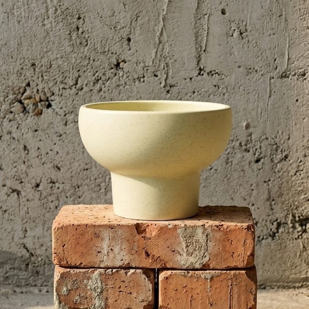 폴카 아이스크림그릇 그릭 요거트볼 디저트 아이스크림볼 1개, 10cm, 연두 - 상세 이미지 5