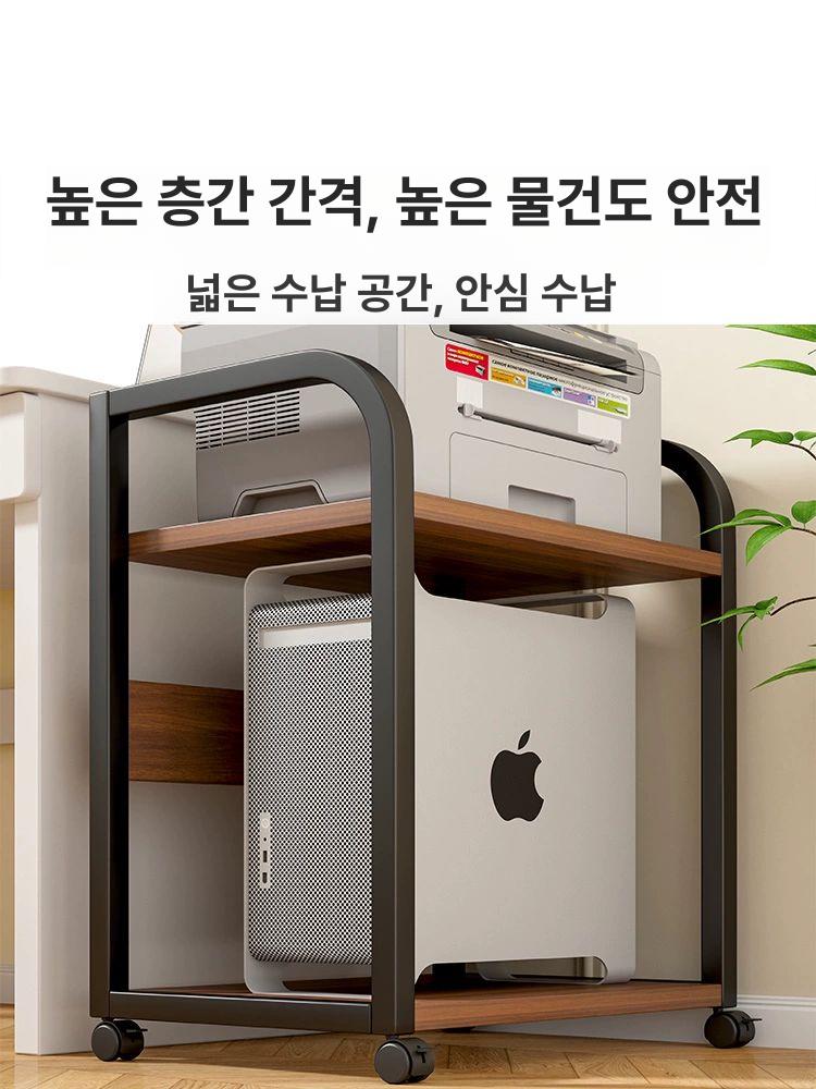 바퀴형 프린터선반 테이블 수납 사무용 사무실 프린터기 - 상세 이미지 3