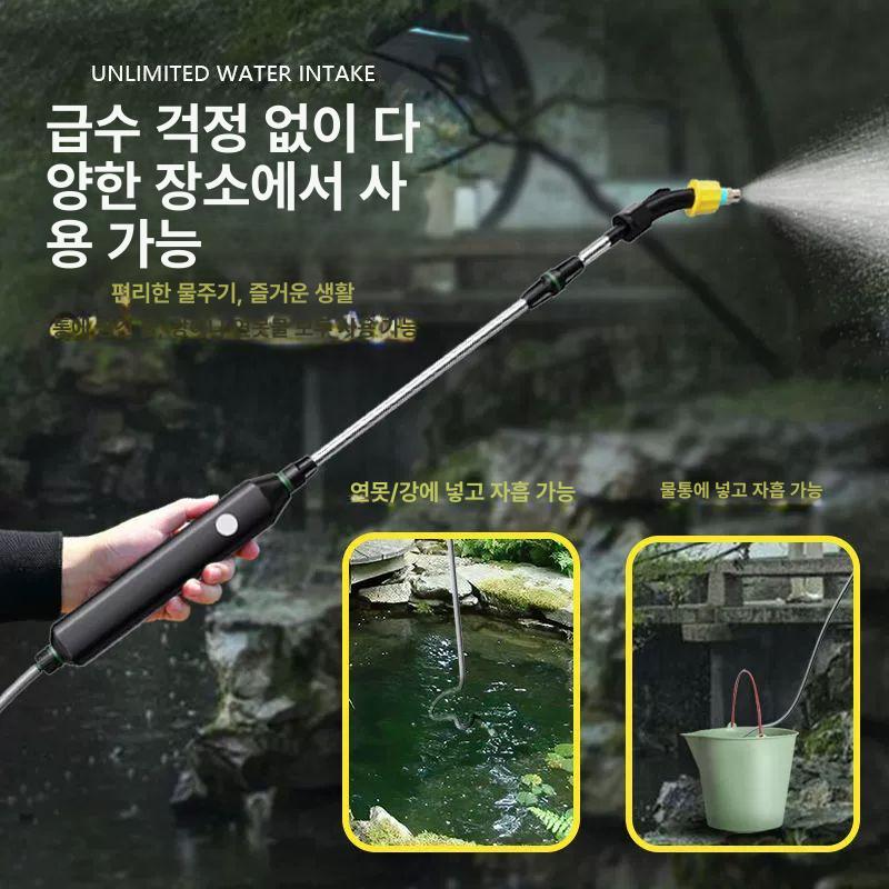 압축 충전식분무기 원예용 농업용 고압 동력 방역기 방역소독 세차용 농약살포기 - 상세 이미지 3