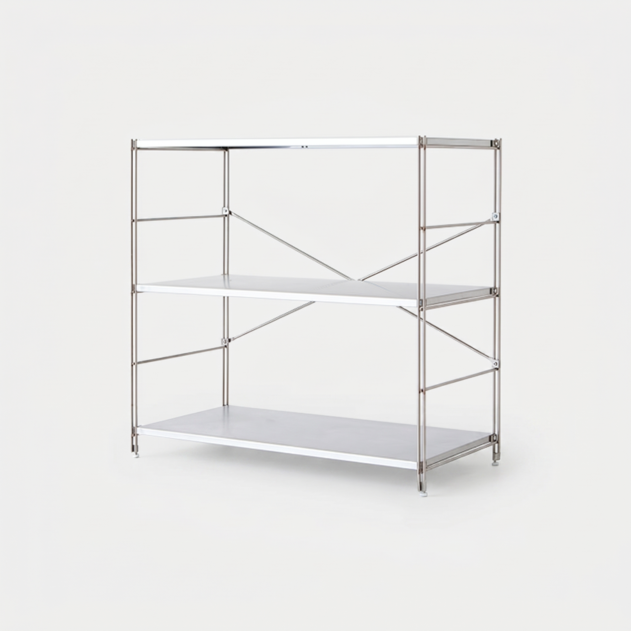 CHAKOC 선반 넓은 85x42x85, 3단, 스테인리스 2683.1829 이미지 2