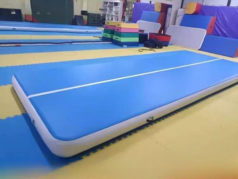 훈련용 에어매트 체육관 기계체조 태권도 쿠션 백덤블링 공중제비 원형 착지 보조기구 - 상품 이미지