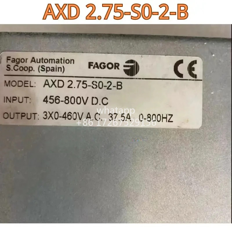 리퍼 드라이브 AXD 2.75-S0-2-B AXD2.75-S0-2-B 기능 OK