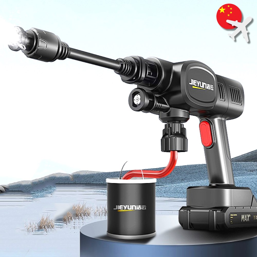 무선고압세척기 세척 machine 다이언 고압세차기 충전용 공구왕황부장 가정용 1 9계 전동기의 표준 모델 7 8배/120 - 상품 이미지
