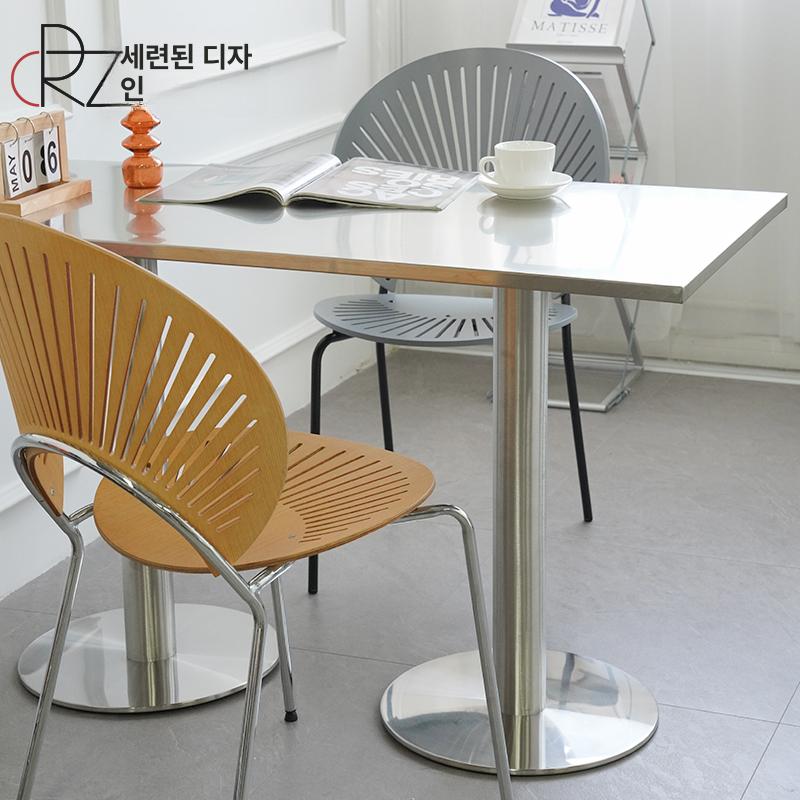 사각 스텐테이블 커피숍 매점 다이닝 업소 카페 요리 가구 가게 레스토랑 작업대 주점 - 상세 이미지 4