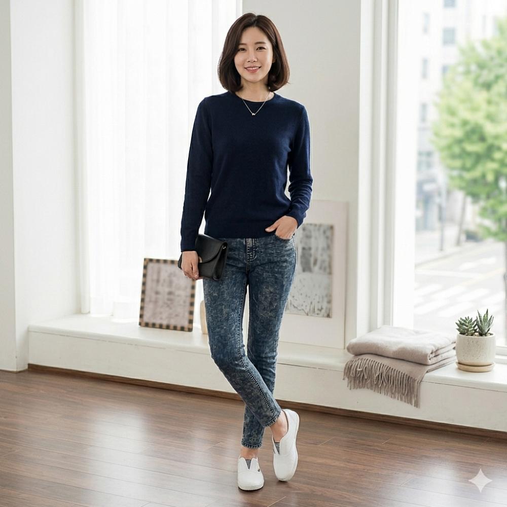 발편한 V형 레자 실내화 간호사화 단화형 사무실 실내용 작업화 - 상세 이미지 4