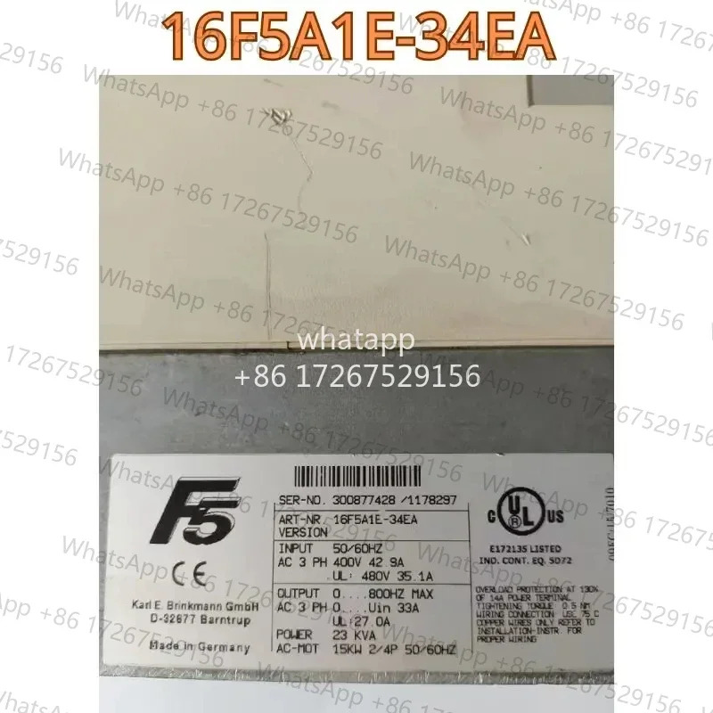 리퍼된 주파수 변환기 16.F5.A1E-34EA 16F5A1E-34EA 기능 리퍼 OK