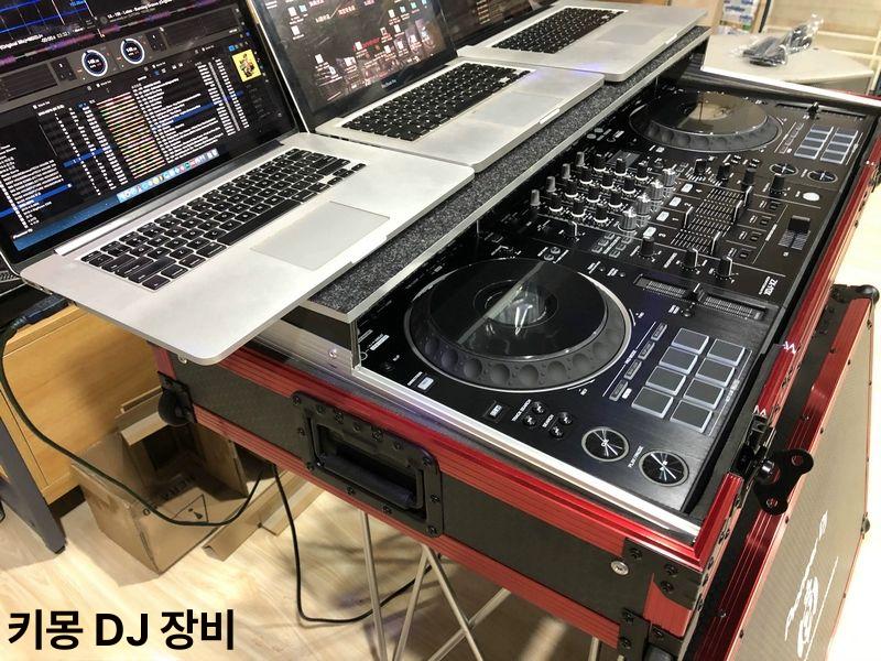 파이오니어 디제잉장비 스팟 본체 거치대 컨트롤러 박스 캐리어 단층 스탠드 커버 - 상세 이미지 4