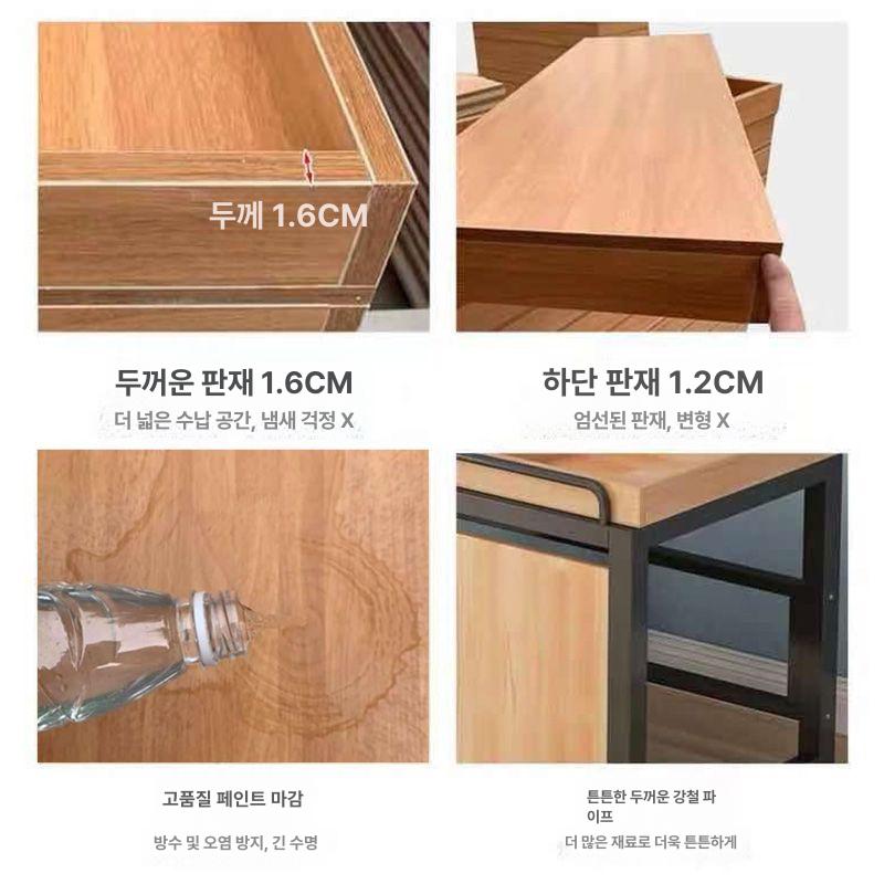 카페 베이커리 진열장 계단식 쇼케이스 과자 판매대 디저트 냉장 전시대 식품 올려놓기 다단 선반 이미지 6
