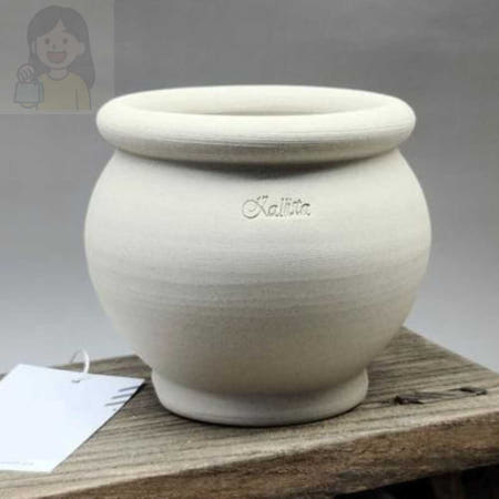 [S자사협력사]긋픽 수제 토분 허니자 10x10 원형화분 빈티지화분 테라코타토분