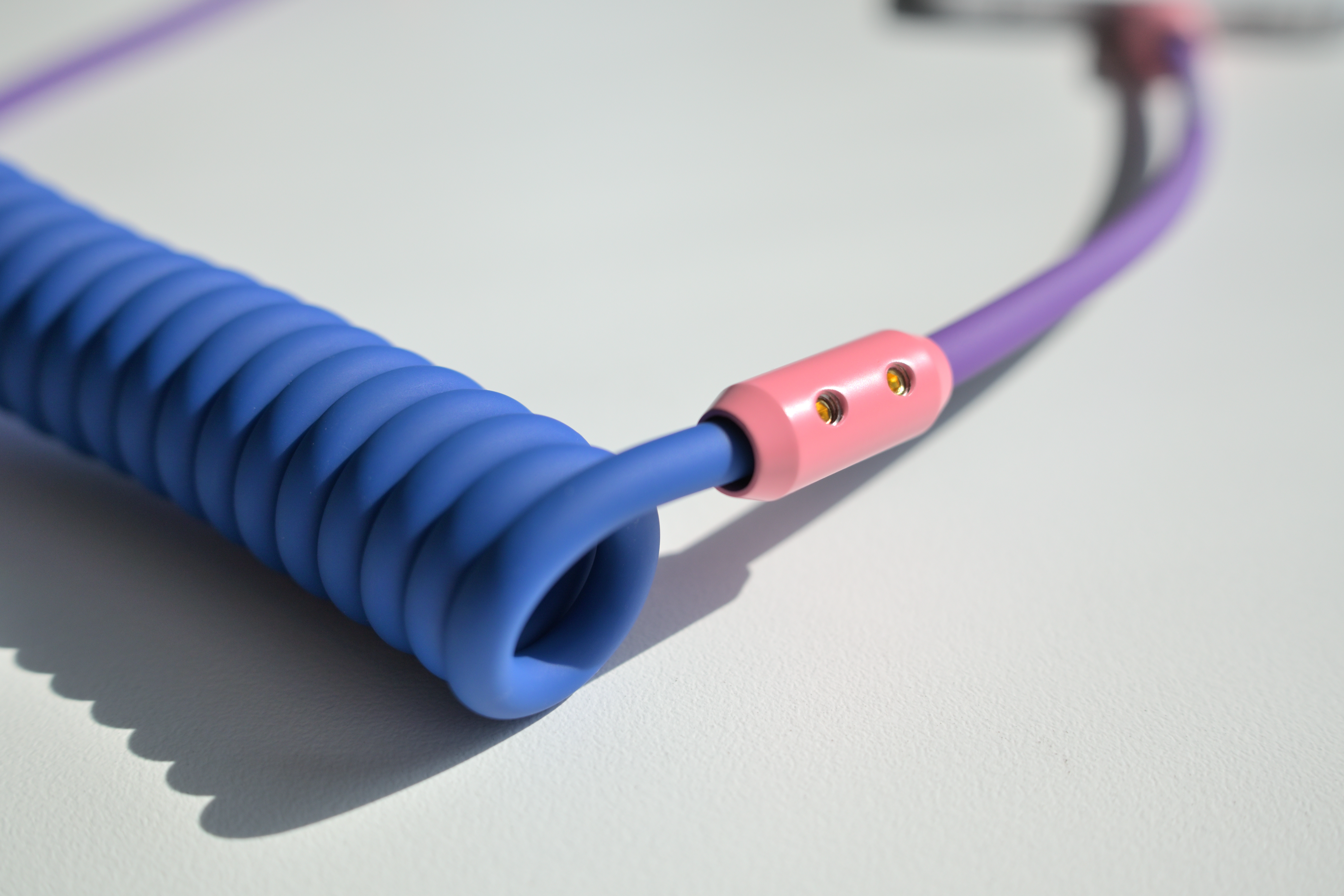 텍스트랩 USB C to C타입 240W 초고속 충전 PD 실리콘 스프링 케이블 이미지 6