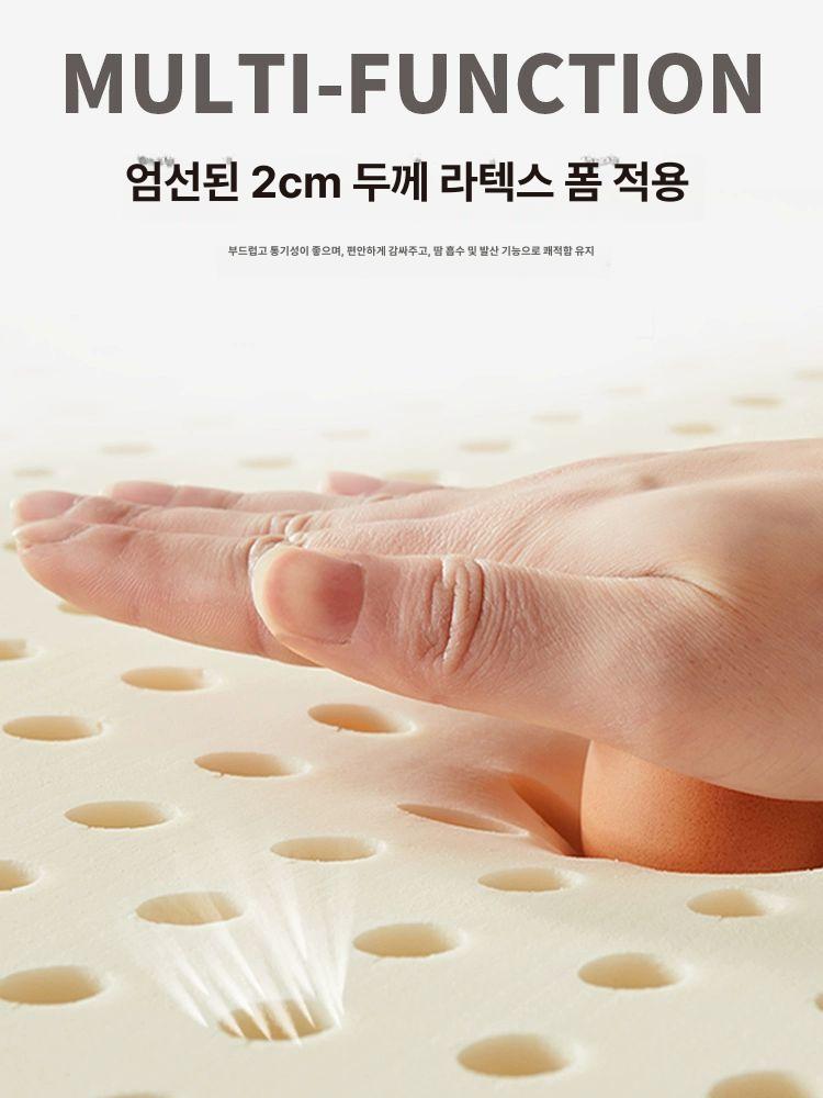 1인용 접이식 침대 집순이 등받이 의자 거실 싱글 매트 벨벳 미니쇼파 안락 - 상세 이미지 4