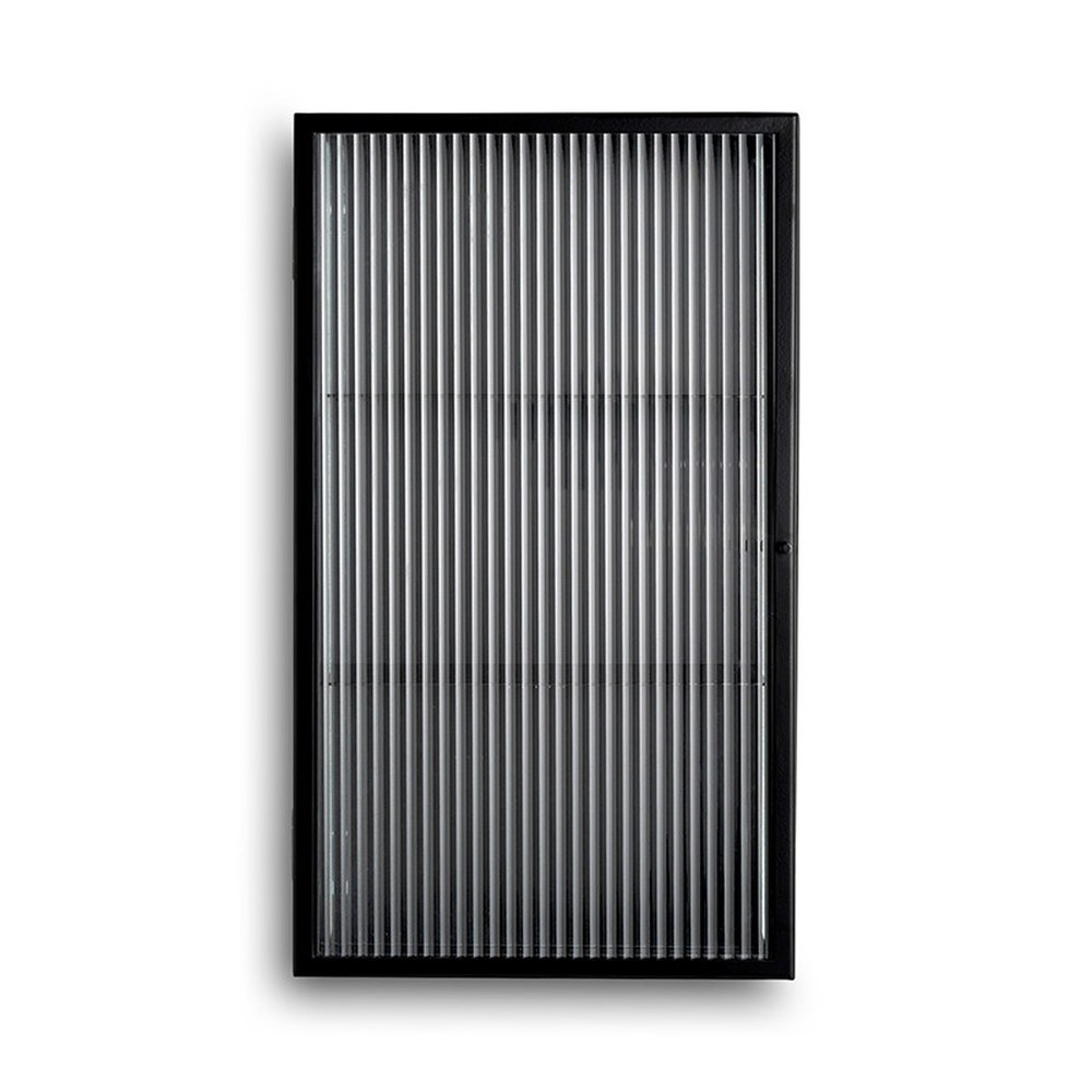 선반 모루 인테리어 벽걸이 H210cm 좌열림 유리 35x5x60 더블 협탁 블랙 왼쪽 35 15 60 행장을 갖추다 - 상세 이미지 2