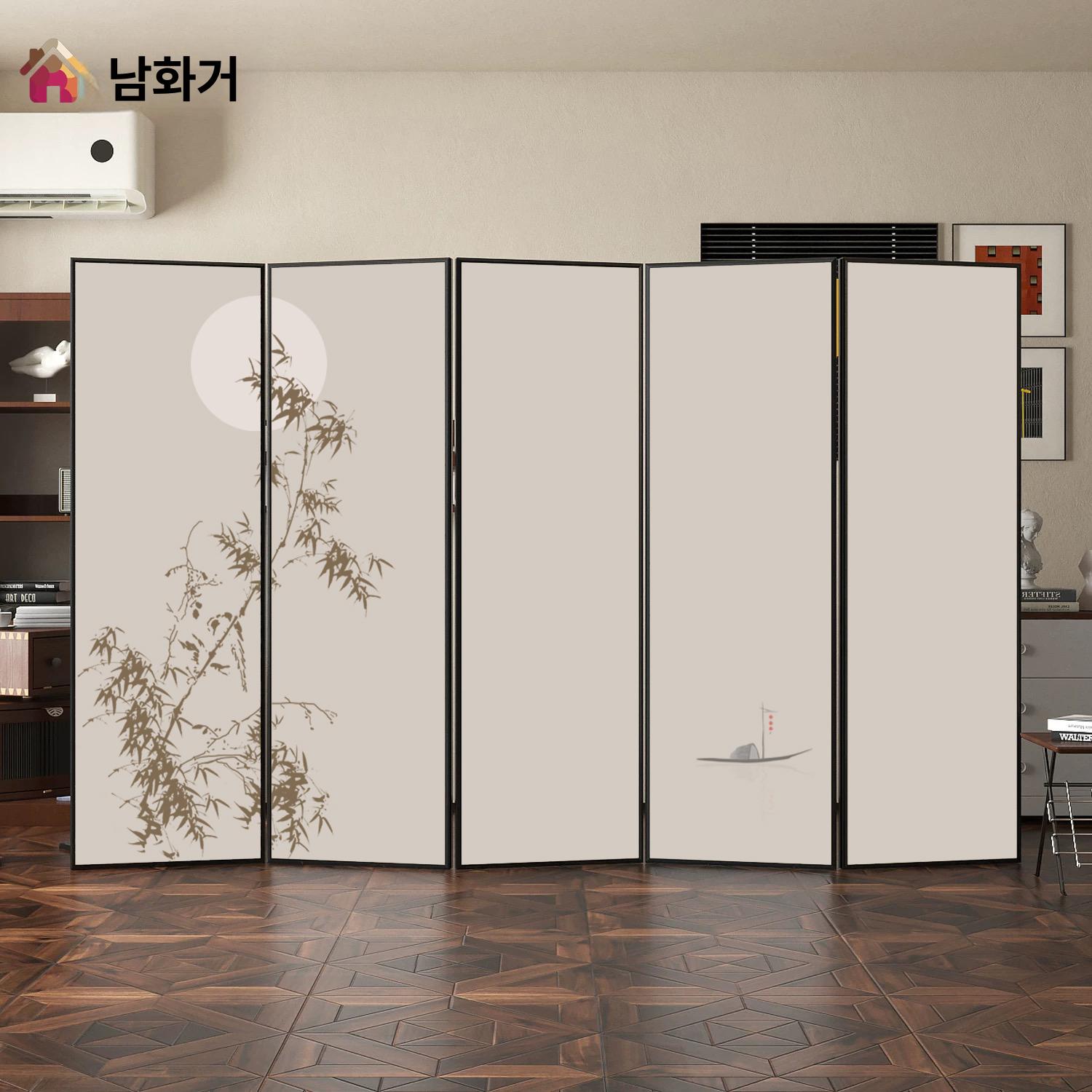 사무실 공간분리 접이식 파티션 패널 칸막이 회의실 포드 책상 스크린 가림막 방음 인테리어 구분 오피스 가구 - 상세 이미지 4