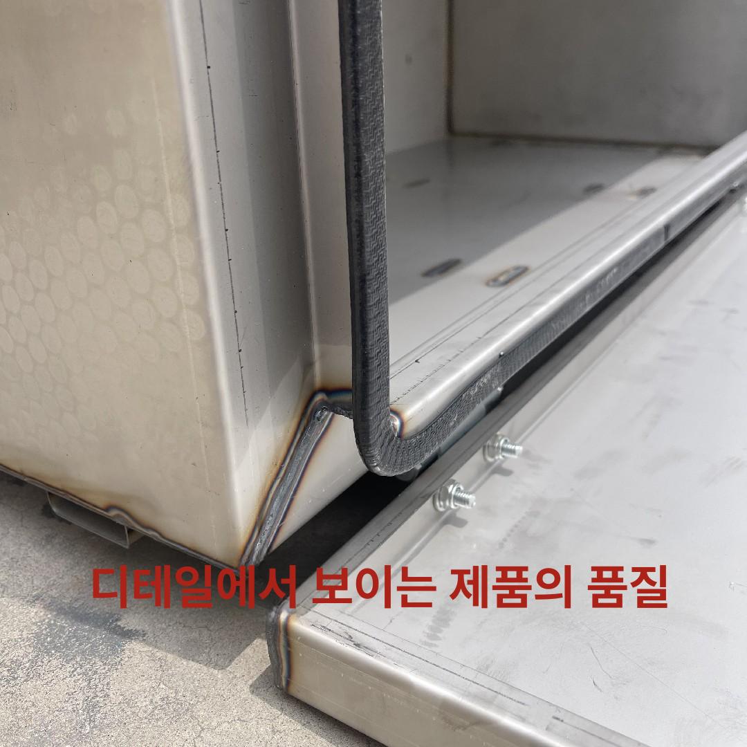 트럭 공구함 적재 툴박스 보관 철제상자 화물 수납함 철틀 차량용 수납박스 장비 - 상세 이미지 3