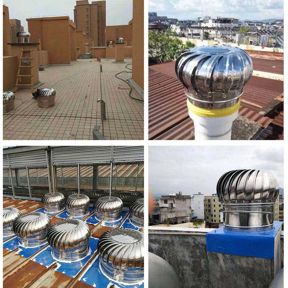 환풍기 옥상 배기 후드 좌석 환기팬 201 300 MM 클램프로 특두께 직접 300형 특두께 201 고정대 - 상세 이미지 2