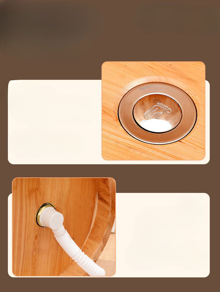 히노끼탕 야외 홈사우나 반신 가정용 자쿠지 찜질 반신욕기 반신욕 반신욕조 찜질방 욕조 간이 - 상세 이미지 4