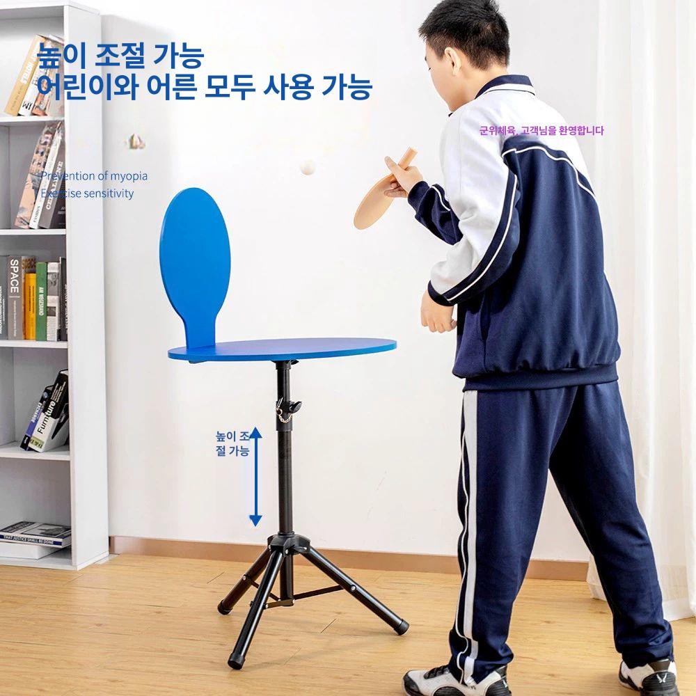 탁구연습 리턴보드 리바운더 셀프 서브 훈련기 캐치 실내 탁구리턴 패널 운동 스매싱 - 상세 이미지 3