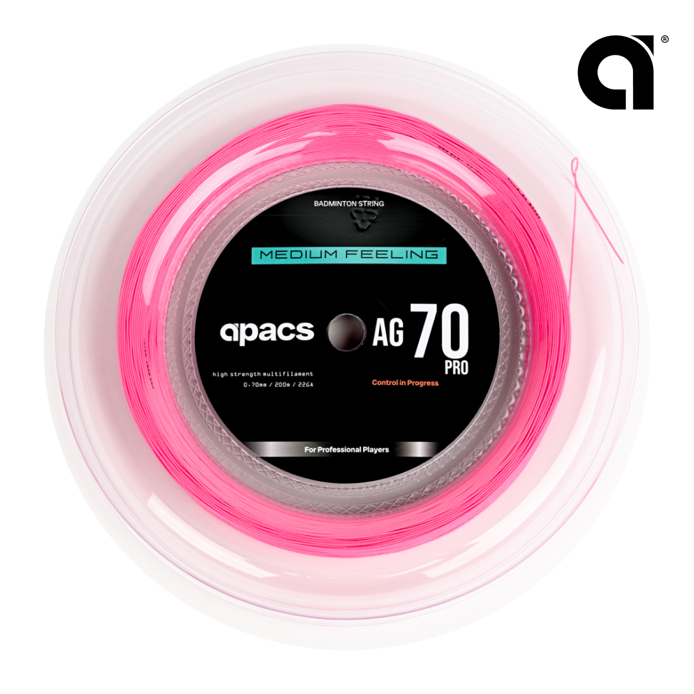 아펙스 줄 AG70 PRO 200m 롤 배드민턴 라켓 스트링 거트 반발력 (0.70mm) - 상세 이미지 5