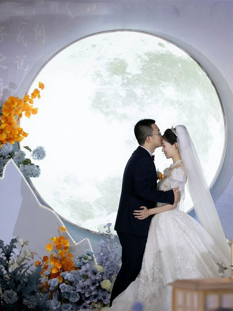 대형 달조명 LED 보름달 실외 정원 무드등 테라스 마당 북유럽 야외조명 인테리어 파티 - 상세 이미지 5