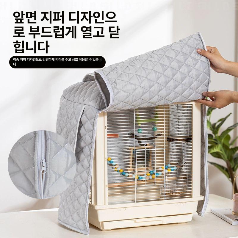 겨울 커버 시트 단열재 커튼 방풍 한파 보온재 바람막이 비닐덮개 스타일 동파방지 - 상세 이미지 2