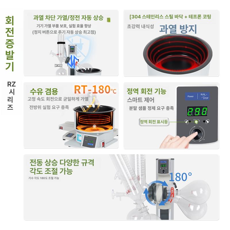실험실 진공펌프 여과기 필터링장치 감압플라스크 오일프리 압력조절 압착기구 감압필터 - 상세 이미지 4