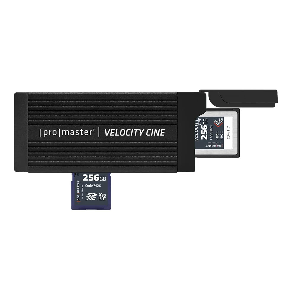 ProMaster Velocity CINE 듀얼 카드 리더 - CF Express Type B & SD, (모델 4851) - 상세 이미지 2